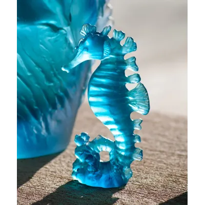 Maya Small Blue Seahorse