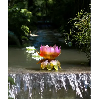Jardin de Lotus Medium Vase