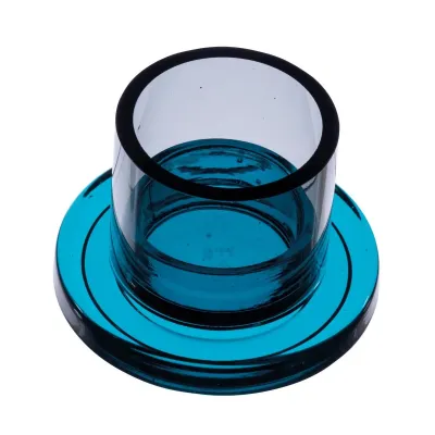 David Mellor Teal/Smoke Tealight Holder