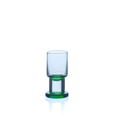 David Mellor Column Green Shot Glass 9cl