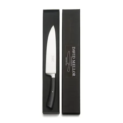 Black Handled Chef's Knife, 18Cm