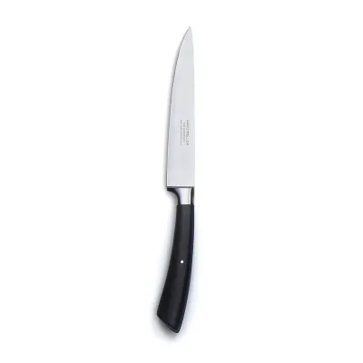 Black Handled Cook's Knife,15Cm