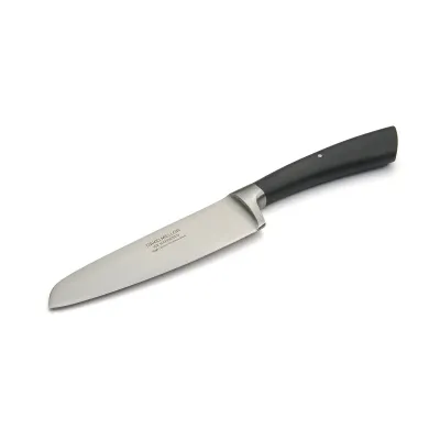 Black Handled Chopping Knife,14Cm
