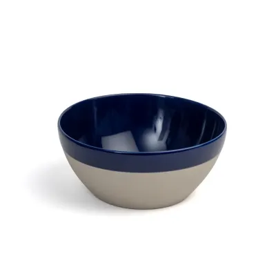 David Mellor Blue Stoneware Salad Bowl 22.5cm