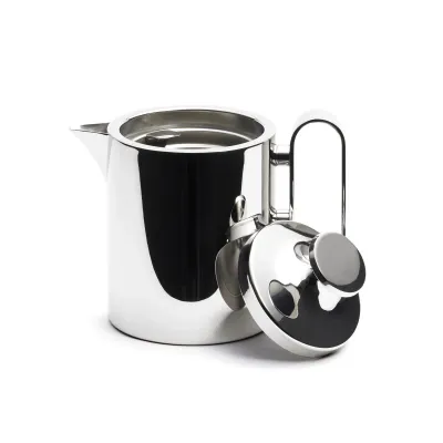 David Mellor Stainless Steel Teapot, Stainless Steel Handle