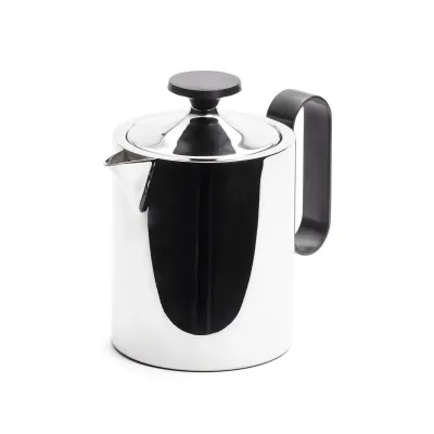 David Mellor Stainless Steel Teapot, Grey Handle