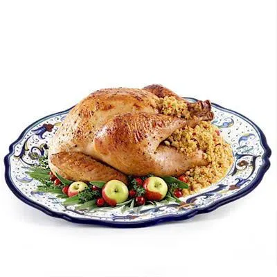 Vecchia Deruta Large Oval Platter 16.5 Long x 12.5 Wide
