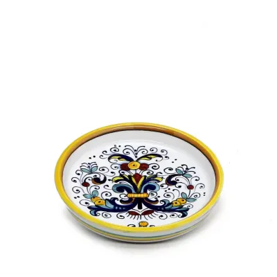 Ricco Deruta Wine Coaster 5 in Rd x 1 high