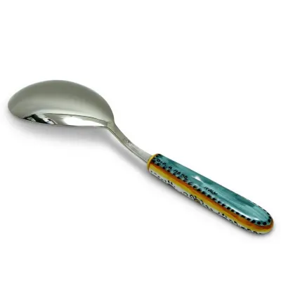 Ricco Deruta Serving 'Risotto' Spoon Ladle With 18/10 Stainless Steel Cutlery 11 Long