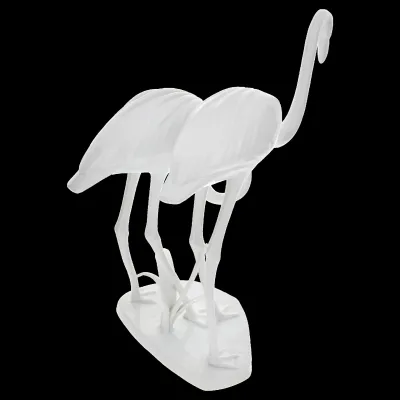 Single Figurine Group Of Flamingo