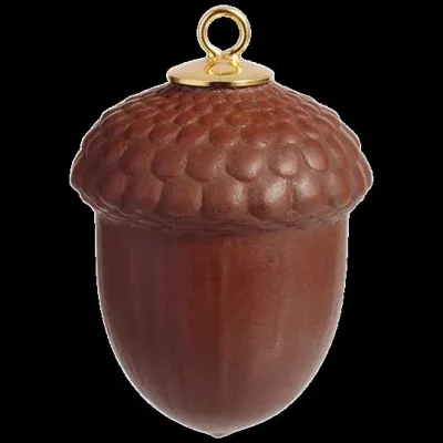 Tree Ornament Boettger Stoneware Acorn H 4 Cm