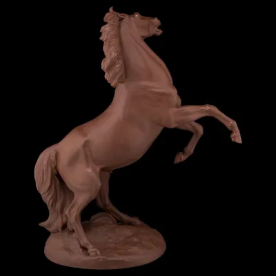 Single Figurine Horse "Maestoso", Boettger Stoneware