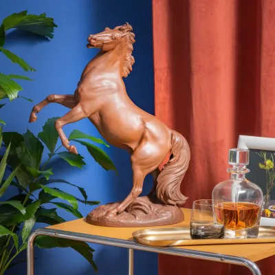 Single Figurine Horse "Maestoso", Boettger Stoneware