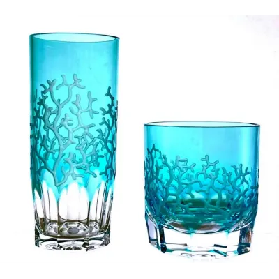 Coral Turquoise Highball