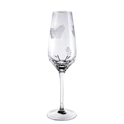 Papillon Clear Champagne Flute