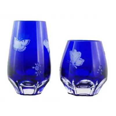 Papillon Cobalt Blue Highball