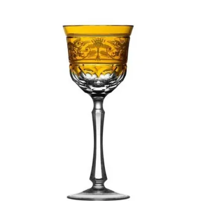 Regency Amber Red Wine Glass