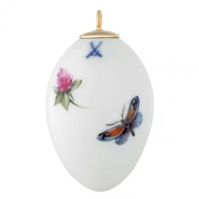 Easter Egg Vintage Bird Painting