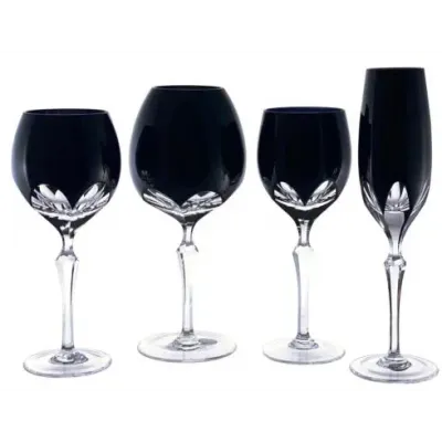Classic Black Red Wine Glass