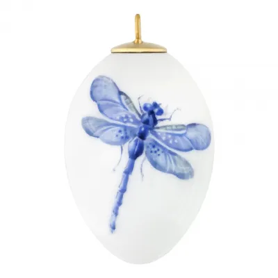 Easter Egg Dragonfly Blue H 5 cm