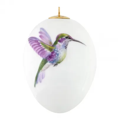 Easter Egg Colorful Hummingbird