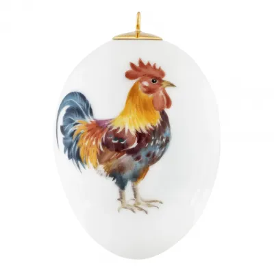 Easter Egg Colored Rooster
