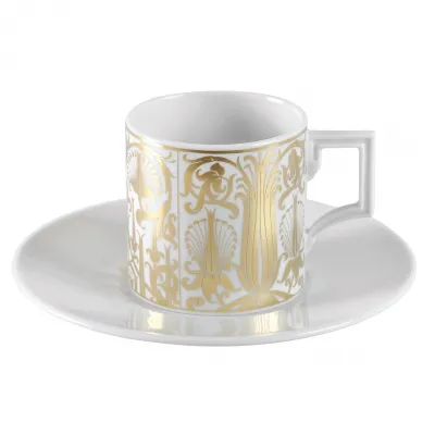 Golden Ornaments Espresso Cup & Saucer Shakespeare