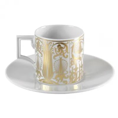 Golden Ornaments Espresso Cup & Saucer Shakespeare