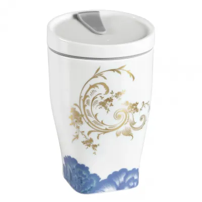 Waves of Spring Coffee To Go Mug Floral Wave Small