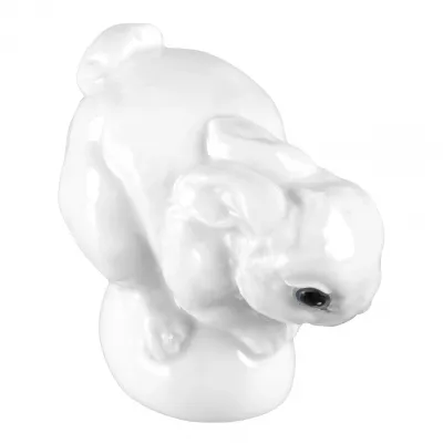 Figurines Bunny Benno With Gold Ornaments