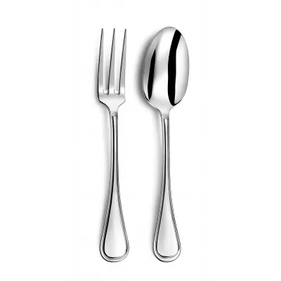 Lyrique Stainless Steel Serving Fork & Serving Spoon Boxed Set