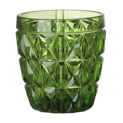 Stella Tumbler Green H 4" x Diam 3.5", 10 oz