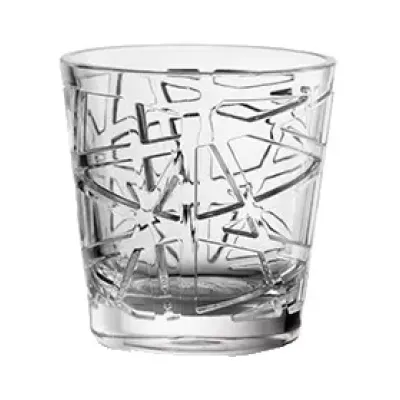 David Tumbler Clear H 4" x Diam 4", 12 oz