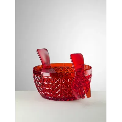 Churchill Salad Bowl Red H 5" x Diam 10", 85 oz