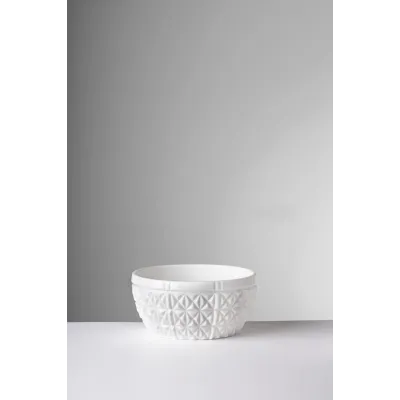 Churchill Snack/Cereal Bowl White H 4" x Diam 5", 15 oz