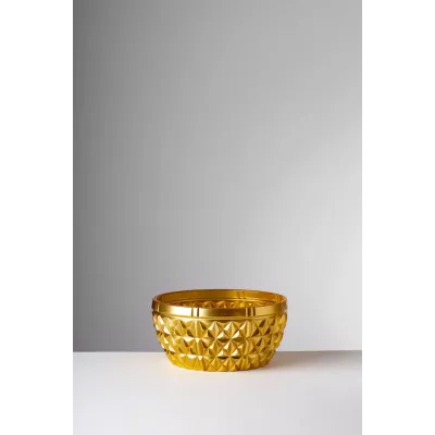 Churchill Snack/Cereal Bowl Gold H 4" x Diam 5", 15 oz