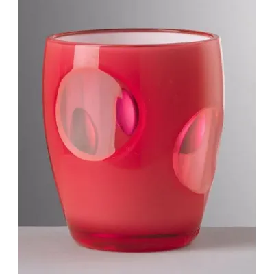 Fisheye Tumbler Fuchsia H 4.25" x Diam 3.5", 13 oz