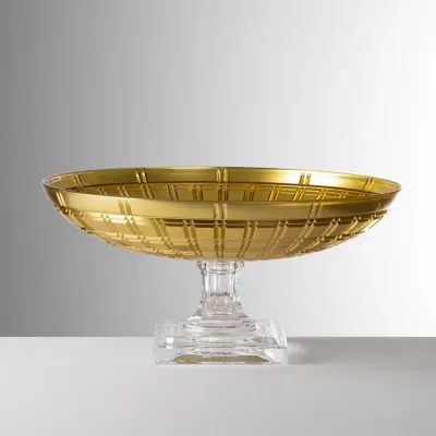 Susan Centerpiece Gold H. 5" x Diam 12.25", 57 oz