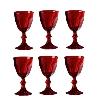 Snow White Red Apertivo Glass Pack of 6