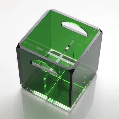 Message in a Bottle Green Wine Bottle Holder