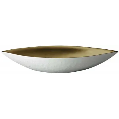 Mineral Filet Or/Gold Dish N°3 Full Gold inside 9.0 X 3.8 X 1.6 in