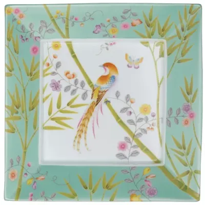 Paradis Fond Turquoise N°2 Square Trinket Tray 6.89 X 6.89 in Gift Box