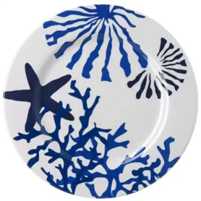 Corallo Blue Melamine Dinnerware