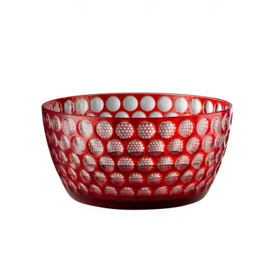 Lente Salad Bowl Red H 4.75" x Diam 10", 85 oz