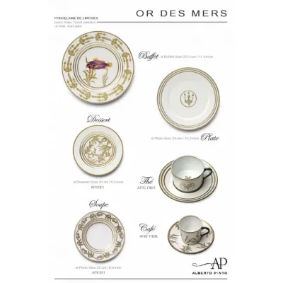 Or Des Mers Dinnerware