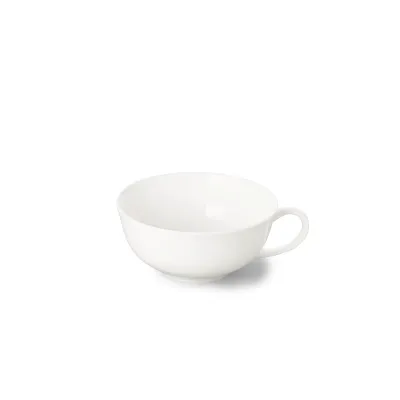 Classic Tea Cup Low Rim 0.20 L White