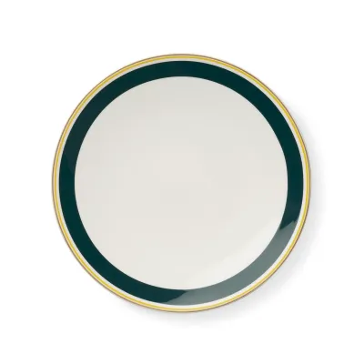Capri Dark Green/Yellow Dinnerware