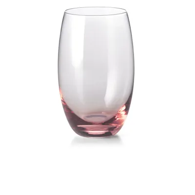Solid Color Glass Tumbler 0.40 L Rosé