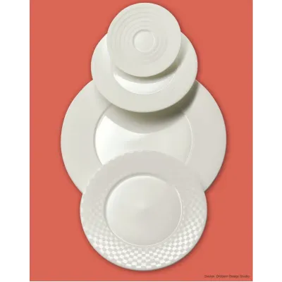 Cross White Matte Dinnerware