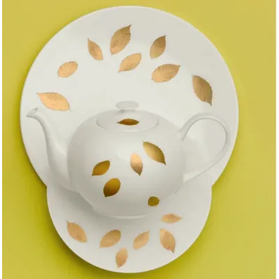 Gold Leaf Dinnerware